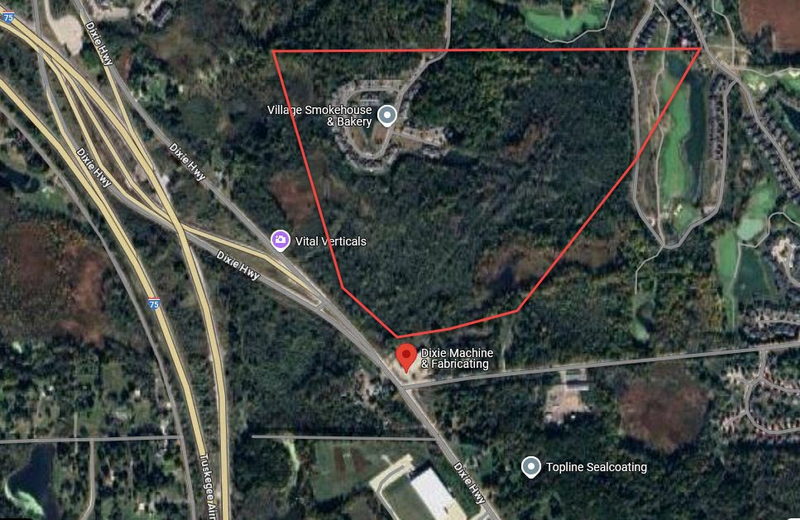 Holly Landing Field - Aerial Map (newer photo)